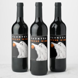 Etiqueta Para Botella De Vino Decoraciones de Fiestas de bebidas fantasmales