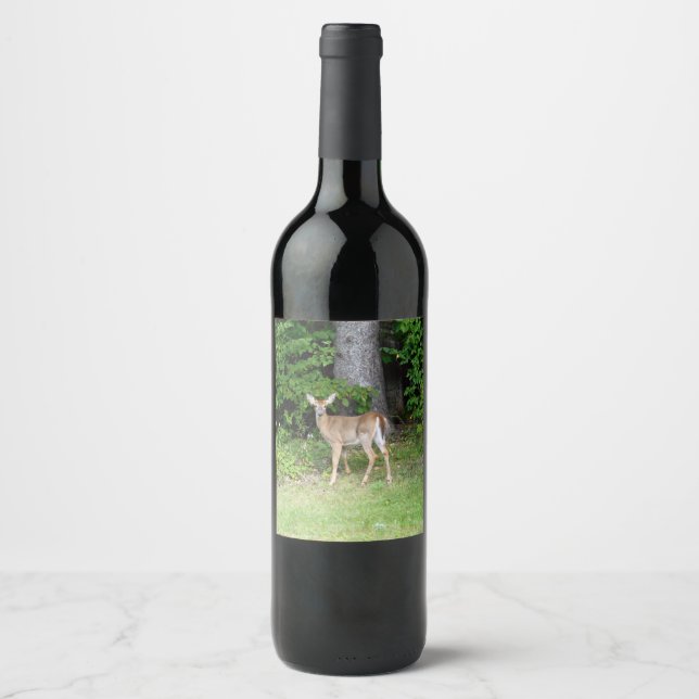 Etiqueta Para Botella De Vino Deer cutto (Anverso)