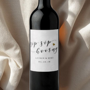 Etiqueta Para Botella De Vino Despedida de Soltera Bridal Shower Boda