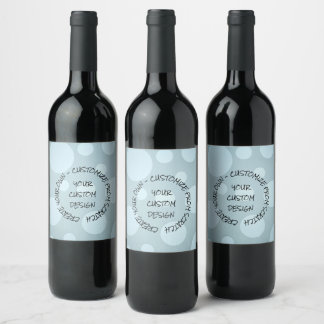 Etiqueta Para Botella De Vino Diseñar esto