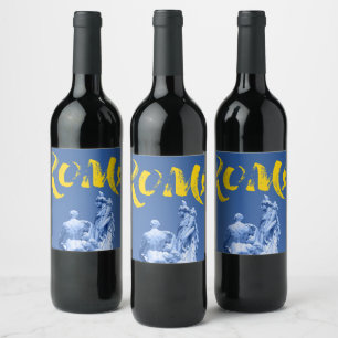 Etiqueta Para Botella De Vino Diseño moderno, urbano, vibrante y genial Cultura 