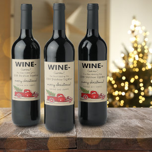 Etiqueta Para Botella De Vino Divertido pegamento de vino 2025 que nos mantiene 