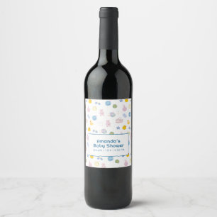 Etiqueta Para Botella De Vino Diviértete Salpica Salpica Pato de Goma Baño Revel