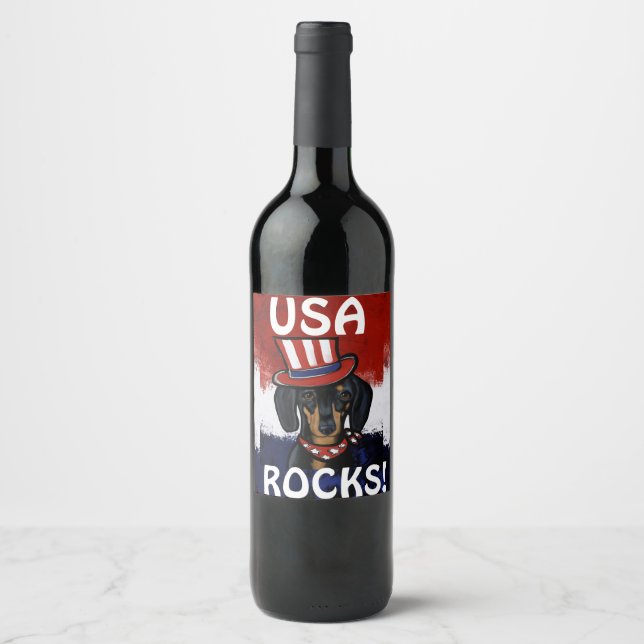 ETIQUETA PARA BOTELLA DE VINO DOXIE        (Anverso)