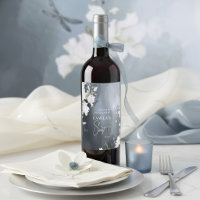 Dragonfly Floral Sweet 16 Agradecimiento Azul ID13