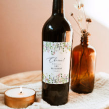 Ducha de novia silvestre simple