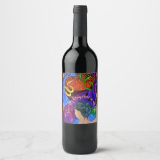 Etiqueta Para Botella De Vino El arte diseña la sinfonía que es mi vida
