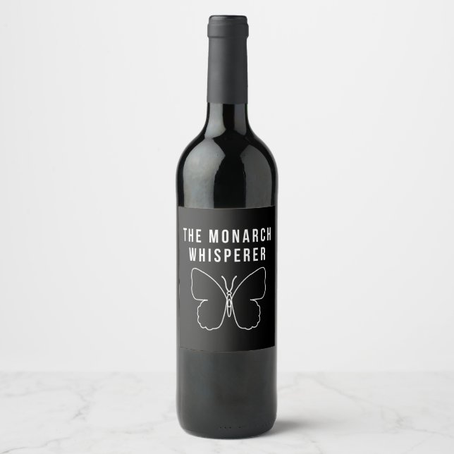 Etiqueta Para Botella De Vino El culetero monarca (Anverso)