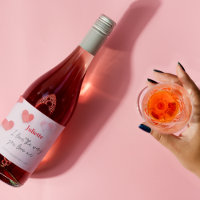 El día de San Valentín Romántico de Corazón Rojo y