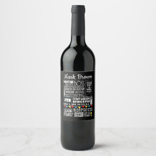 Etiqueta Para Botella De Vino El mejor personalizado de la etiqueta del vino del
