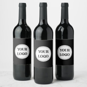 Etiqueta Para Botella De Vino Elegante y de diseño