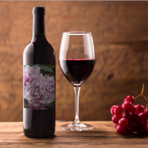 Elegantes Rosas de Lavanda Ducha Bridal Personaliz