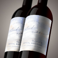 En la nube 9 Dusty Blue Font Despedida de soltera