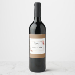 Etiqueta Para Botella De Vino Encuentro rápido entre los demás con la victoria d