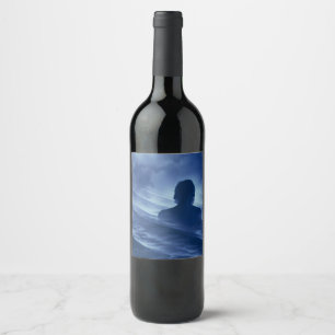 Etiqueta Para Botella De Vino Enfréntalo solo