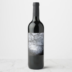 Etiqueta Para Botella De Vino Entrelazado
