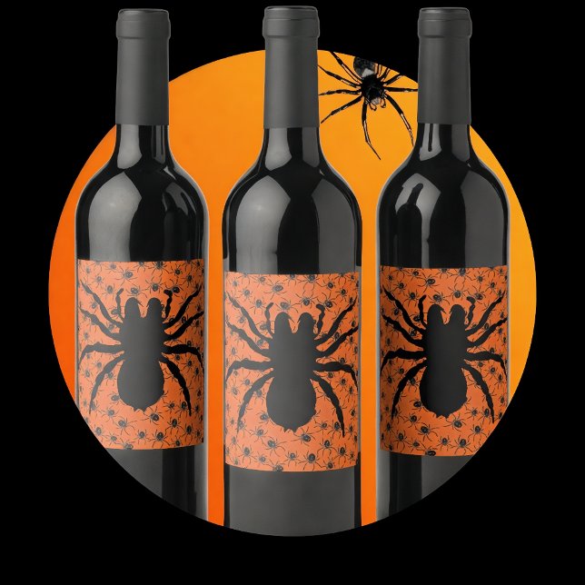 Etiqueta Para Botella De Vino Espinosas arañas (Subido por el creador)