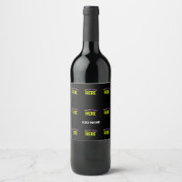 ESTILIZADO MODERNO PERSONALIZABLE NEGRO VERIFICADO