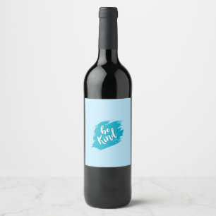 Etiqueta Para Botella De Vino Etiqueta de Botella de Vino Azul Adorable