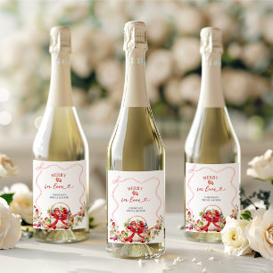 Etiqueta Para Botella De Vino Etiqueta de botella de vino Coquette Berry enamora