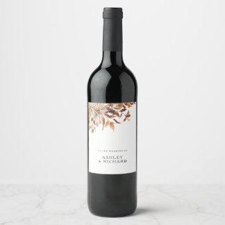 Etiqueta Para Botella De Vino Etiqueta de botella de vino de Acción de Gracias f