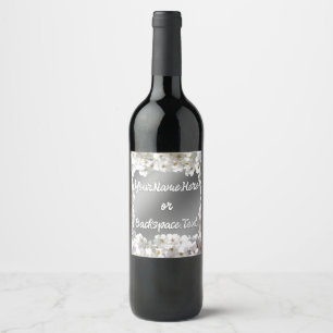 Etiqueta Para Botella De Vino Etiqueta de frasco de la buena suerte del personal