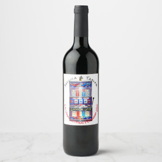Etiqueta Para Botella De Vino Etiqueta de personalizado de Casino Slot Machine