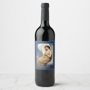 ETIQUETA PARA BOTELLA DE VINO ETIQUETA DE VINO: ABBOTT HANDERSON THAYER: 1889