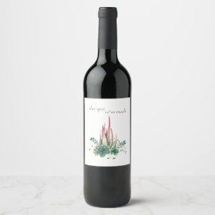 Etiqueta Para Botella De Vino Etiqueta de vino - Aloe Vera Mucho