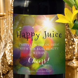 Etiqueta Para Botella De Vino Etiqueta de vino Bella Artes de uvas coloridas