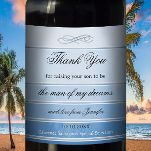 Etiqueta Para Botella De Vino Etiqueta De Vino De Boda De Derecho De Madre De Ti