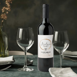 Etiqueta Para Botella De Vino Etiqueta de vino de divorcio