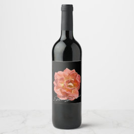 Etiqueta Para Botella De Vino Etiqueta de vino de firma