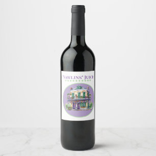 Etiqueta Para Botella De Vino Etiqueta de vino de Nawlins