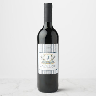 Etiqueta Para Botella De Vino etiqueta de vino del pato mallard,