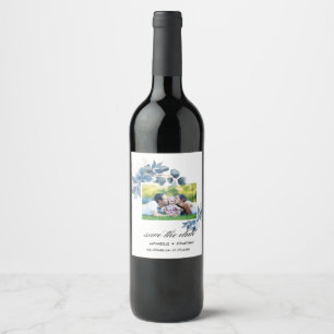 Etiqueta Para Botella De Vino Etiqueta de vino espumoso de eucalipto con fuente