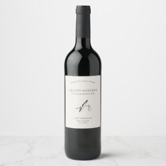 Etiqueta Para Botella De Vino Etiqueta de vino para anuncio de embarazo