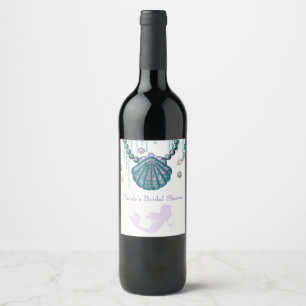 Etiqueta Para Botella De Vino Etiqueta de vino personalizada para fiesta de bril