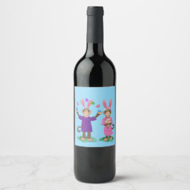 Etiqueta Para Botella De Vino Etiqueta del frasco de vino personalizado (8,9 cm 