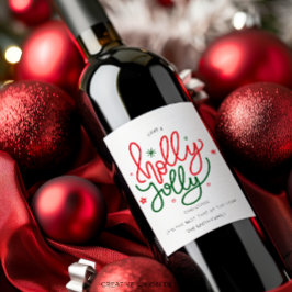 Etiqueta Para Botella De Vino Etiqueta personalizada de vino de regalo para Navi
