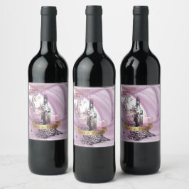 Etiqueta Para Botella De Vino Étiquette de vin. Cuvée de l'amitié