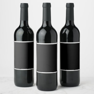 Etiqueta Para Botella De Vino Explorar una cautivadora foto en blanco y negro