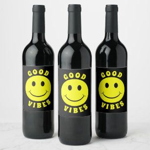 Etiqueta Para Botella De Vino Felices Videos Amarillos