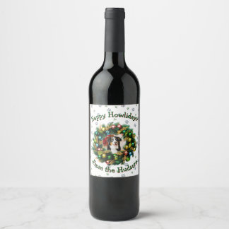 Etiqueta Para Botella De Vino Feliz Día de las Cualtos Tarjeta de Foto