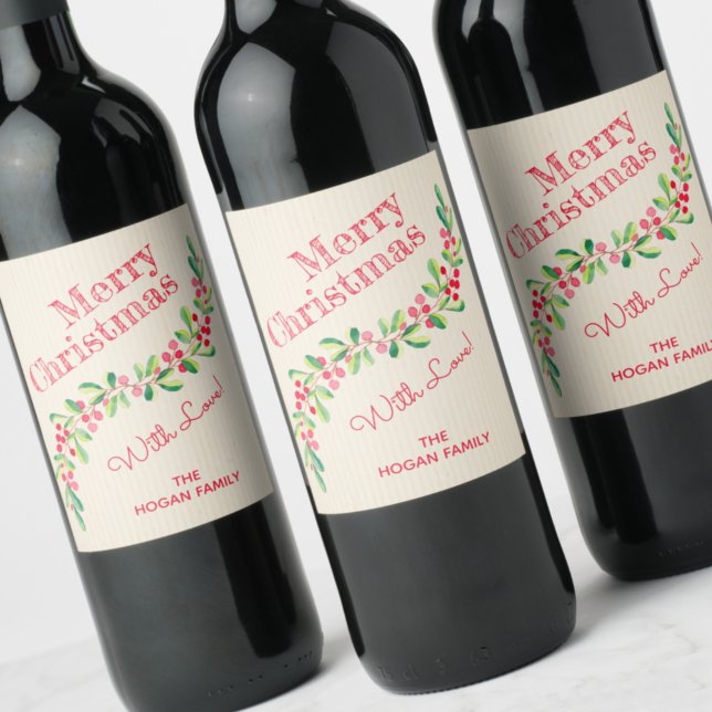 Etiqueta Para Botella De Vino Fiesta de la vegetación acuática (Subido por el creador)