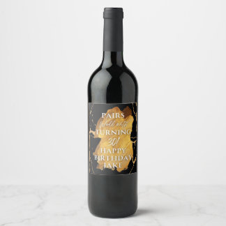 Etiqueta Para Botella De Vino Food and Beverage Label Set