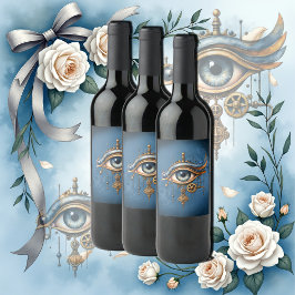 Etiqueta Para Botella De Vino Food and Beverage Label Set