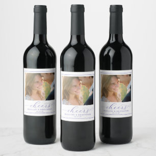 Etiqueta Para Botella De Vino Foto Moderna Pastel Alegre