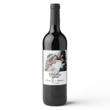 Foto personalizado Gracias Boda