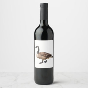 Etiqueta Para Botella De Vino Ganso